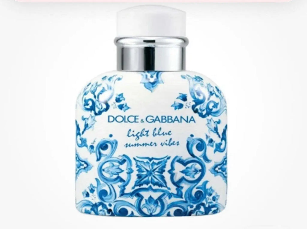 Dolce&Gabbana Men Light Blue Summer Vibes Pour Homme Eau de Toilette Spray 4.2Oz