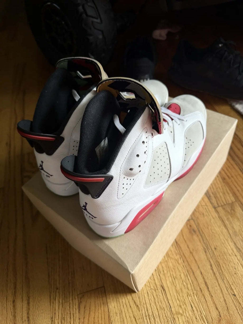 Size 12 Nike Air Jordan Retro VI 6 Retro Hare Grey White True CT8529-062 DS