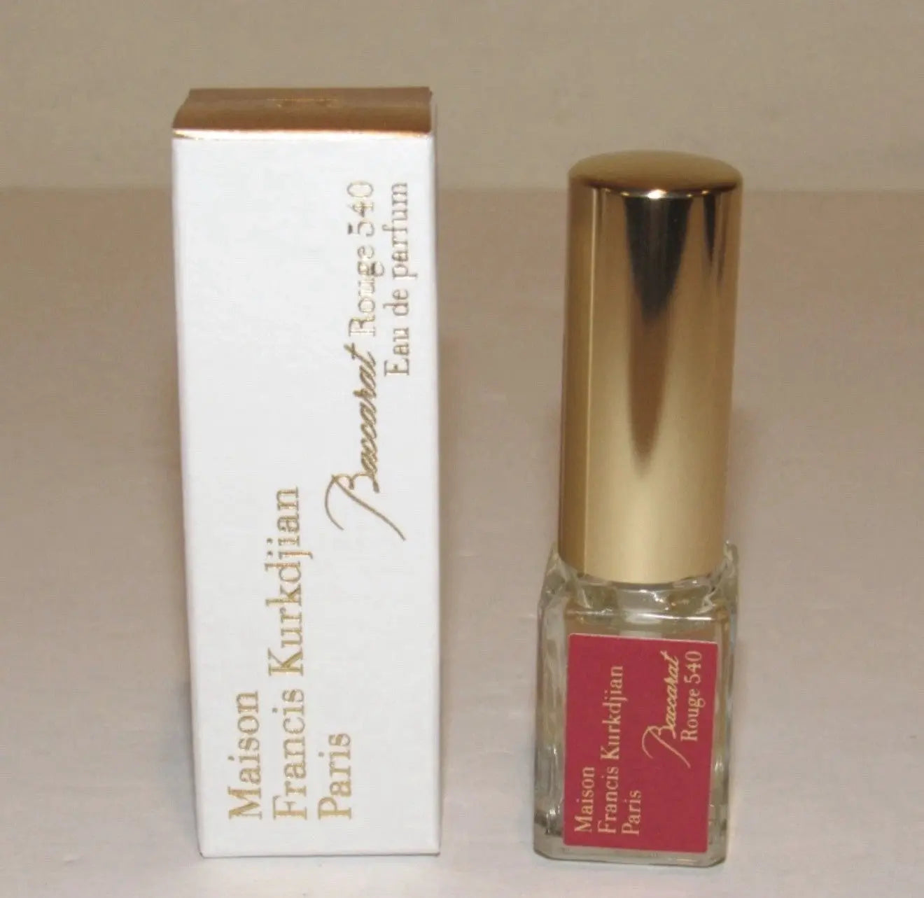 Maison Francis Kurkdjian Baccarat Rouge 540 Eau De Parfum .17 Fl Oz Authentic