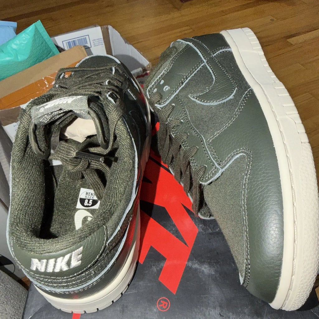Nike Dunk Low Retro Premium 'Sequoia' DZ2538-300 Men's Size 8.5 Men Shoes