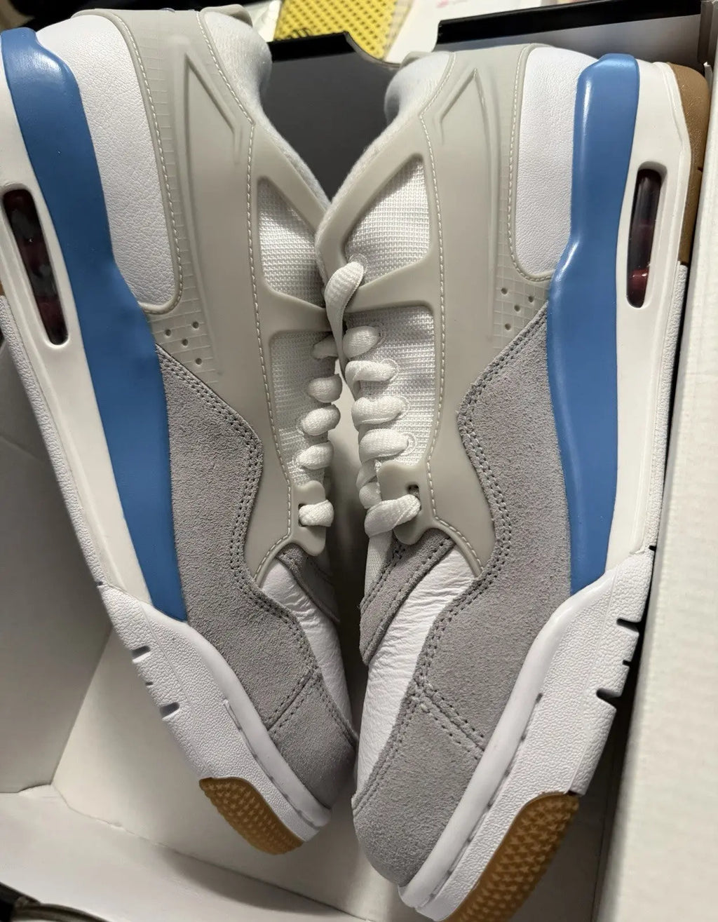 Air Jordan 4 RM University Blue FQ7939 104 Size 10.5 Mens