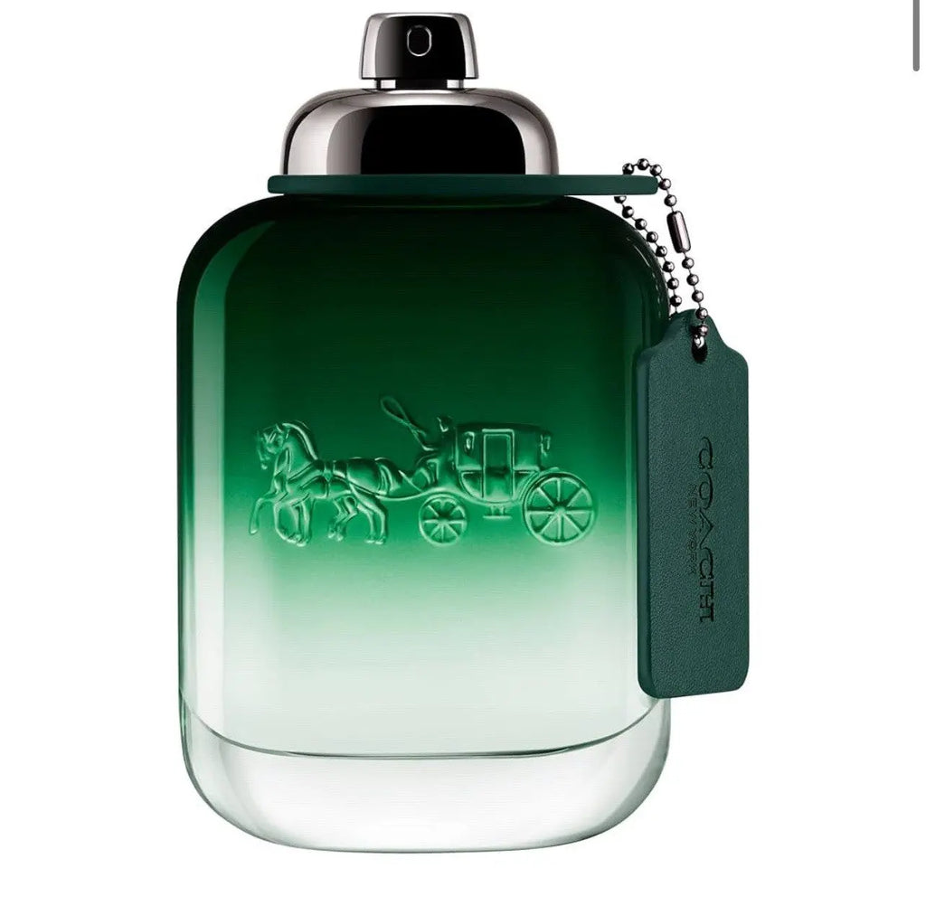 NWT Coach Green 3.3 Oz Men’s Eau De Toilette Spray
