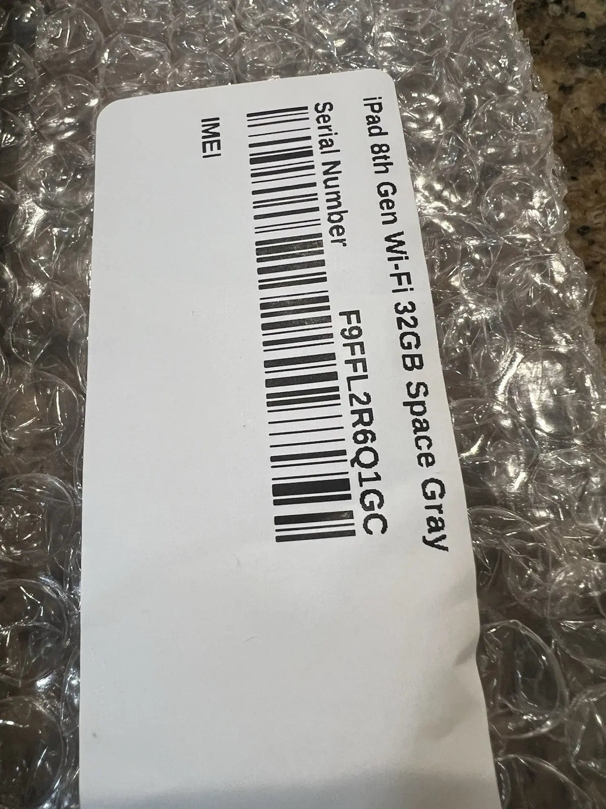 ipad 8th generation 32gb Space Gray 