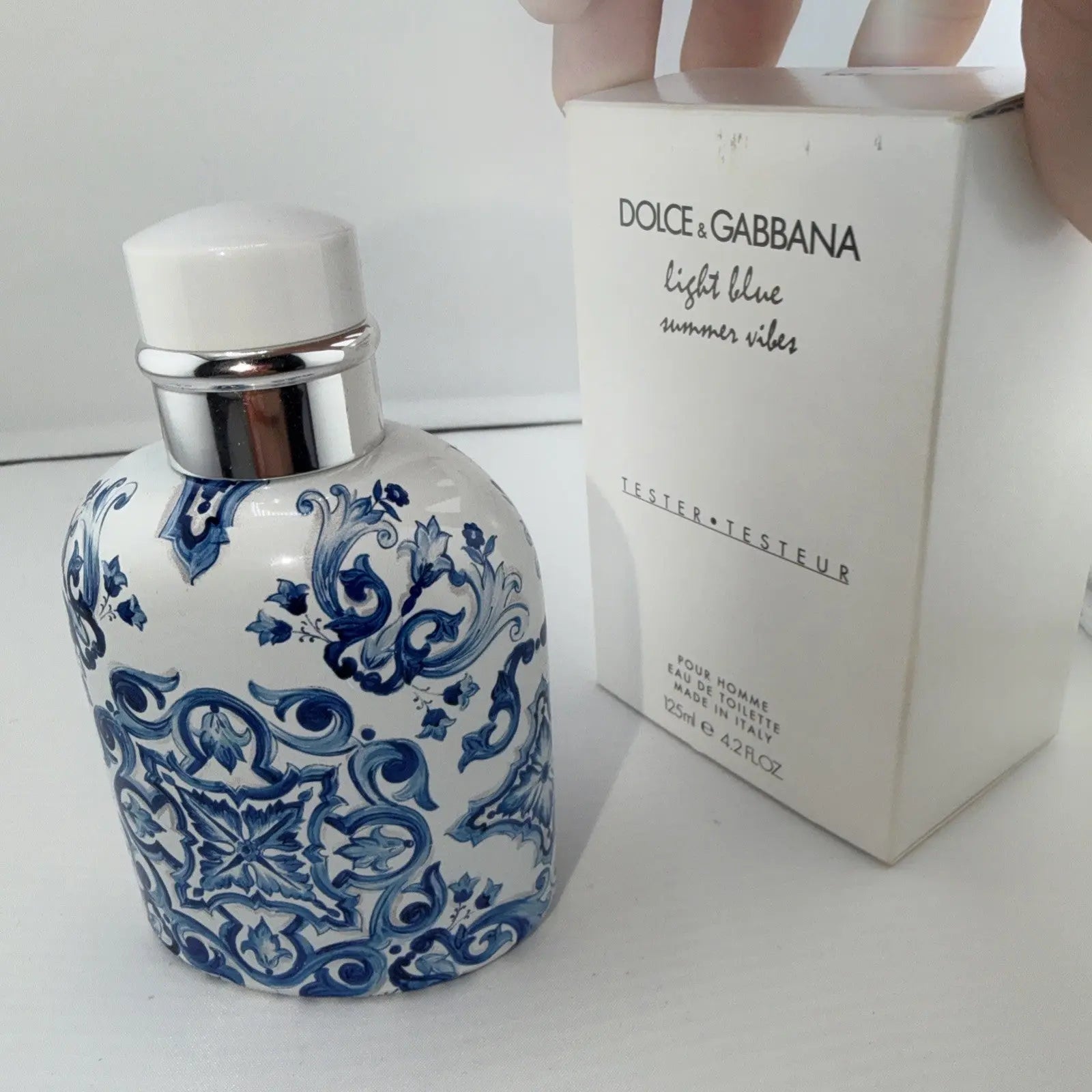 Light Blue Summer Vibes by Dolce & Gabbana 4.2 oz Eau De Toilette Spray for Men