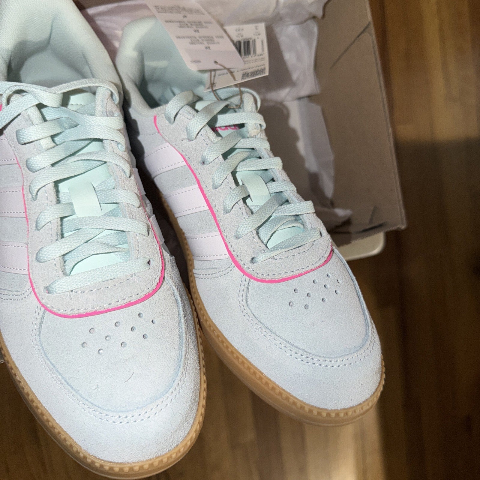 Adidas Breaknet Sleek J Sportswear Aqua Gum JR2130