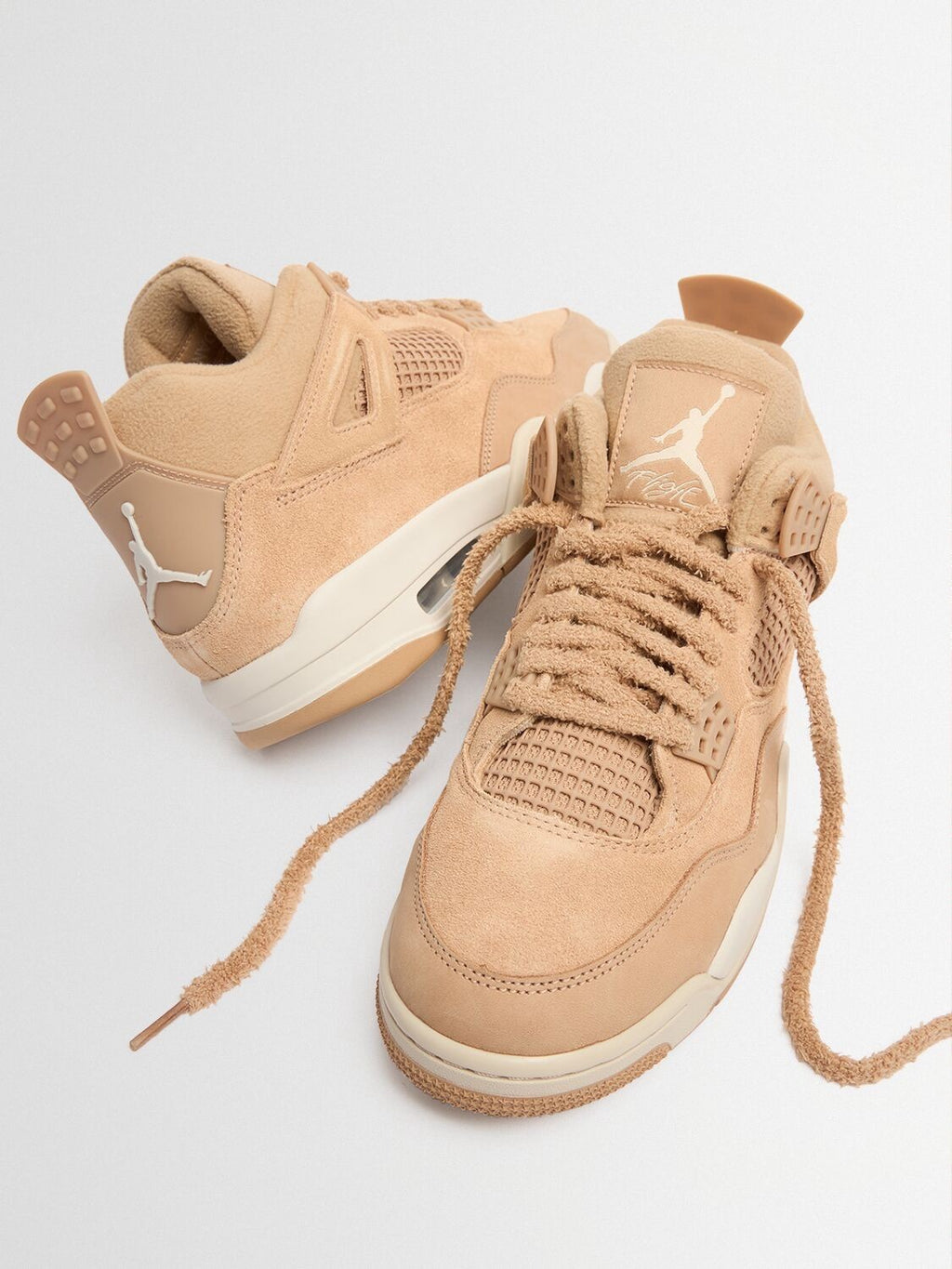 Air Jordan 4 Retro Hemp Light Orewood Brown HV0823-200 Womens Size 10 Men Shoes