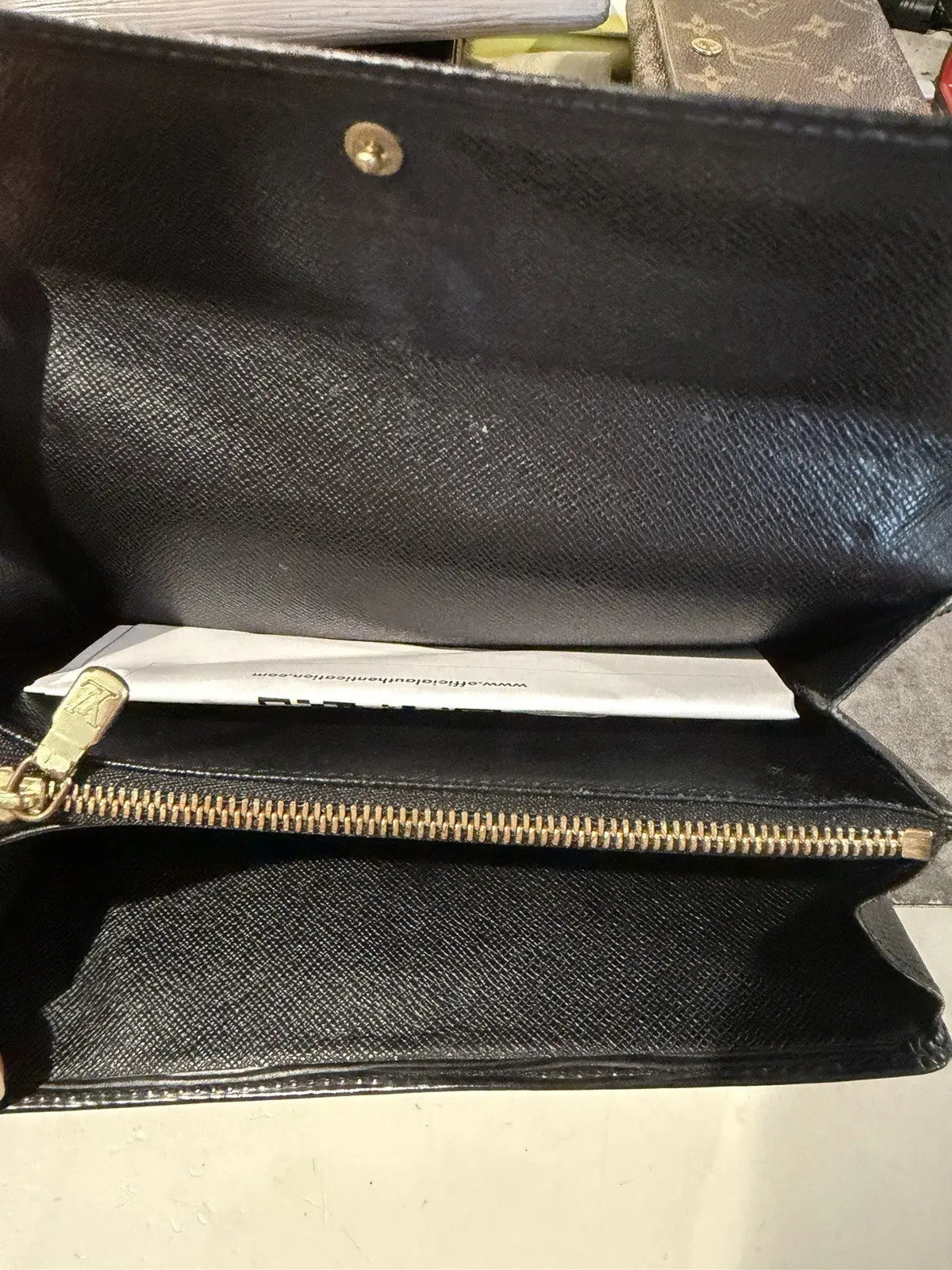 Louis Vuitton Black Epi Leather Wallet