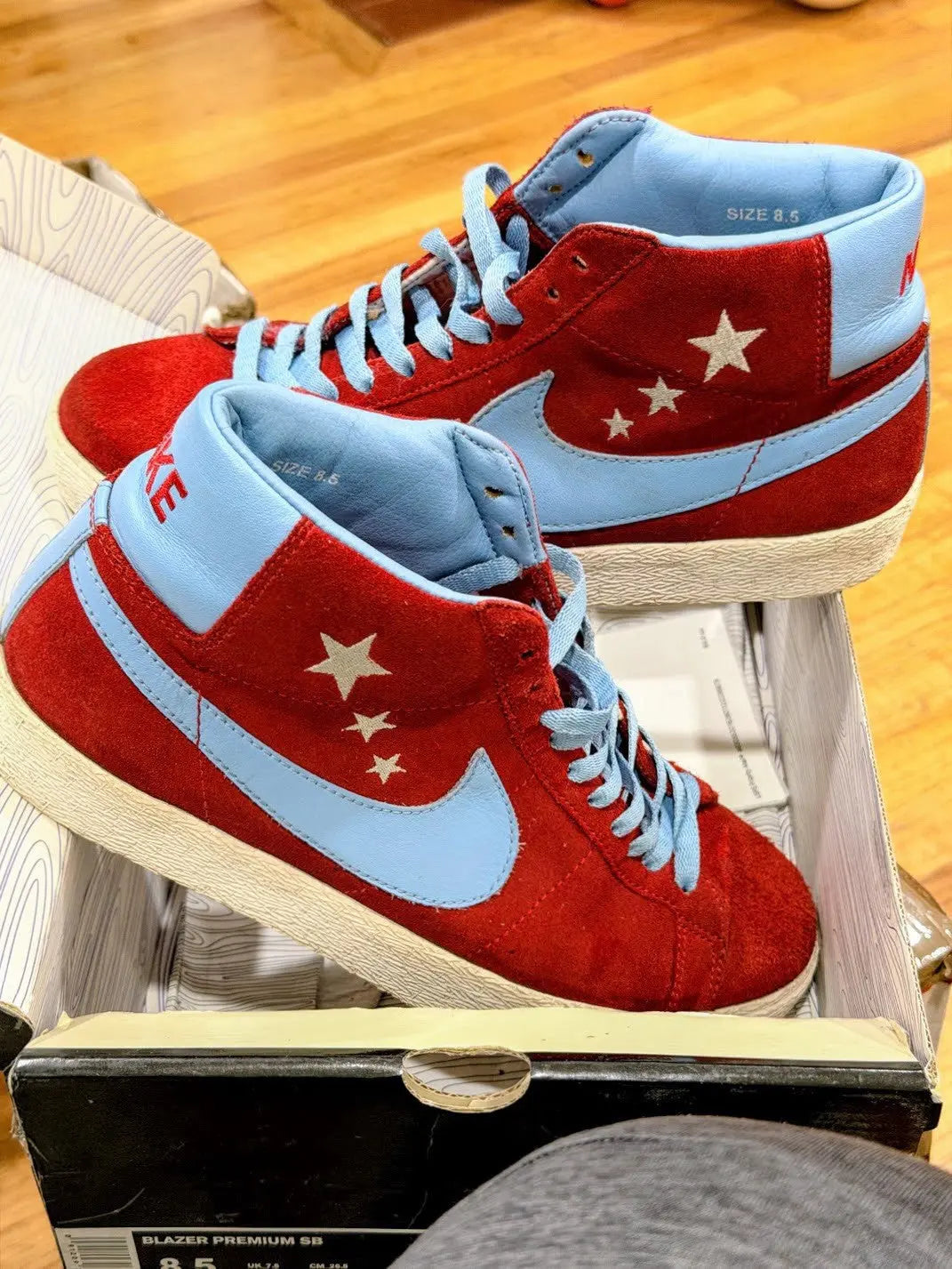 Nike SB Blazers Vanilla Ice Men’s Size 8.5 Men’s Shoes 314070 641 New Condition