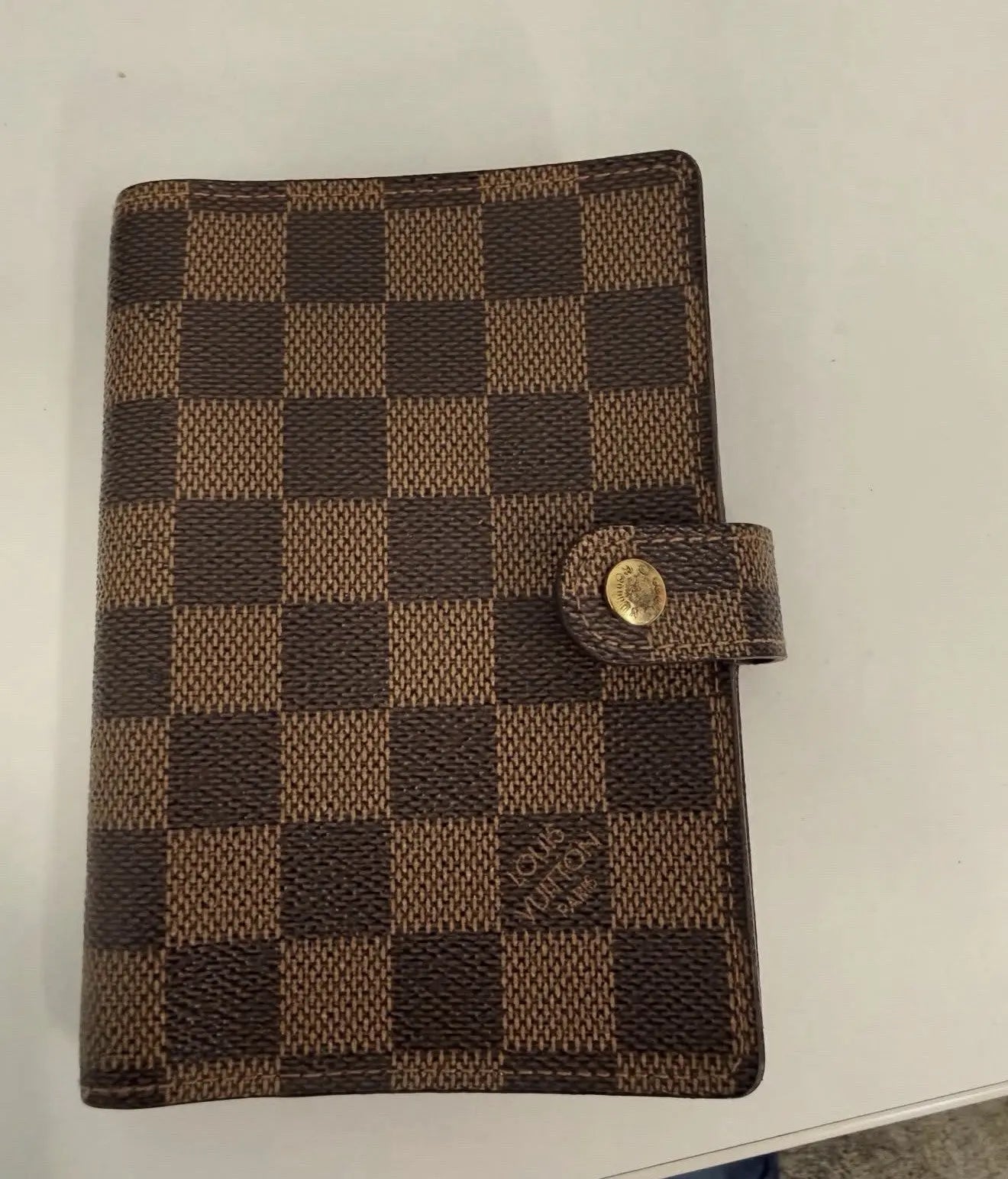 Louis Vuitton Damier Ebene Agenda Planner 100% Authentic Looks Brand New