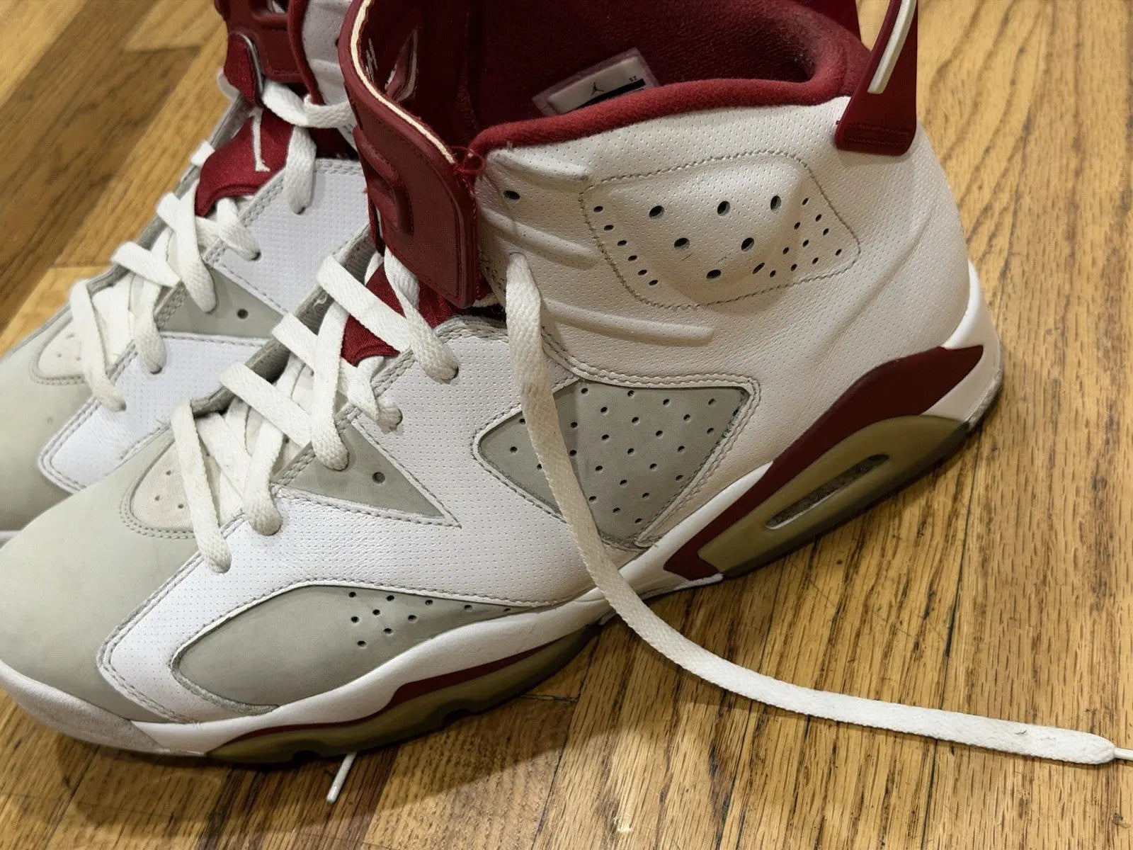 Nike Air Jordan 6 Retro 2015 Maroon Size 13 Men