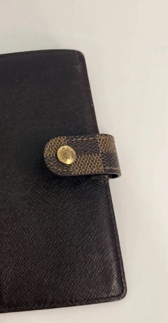 Louis Vuitton Damier Ebene Agenda Planner 100% Authentic Looks Brand New
