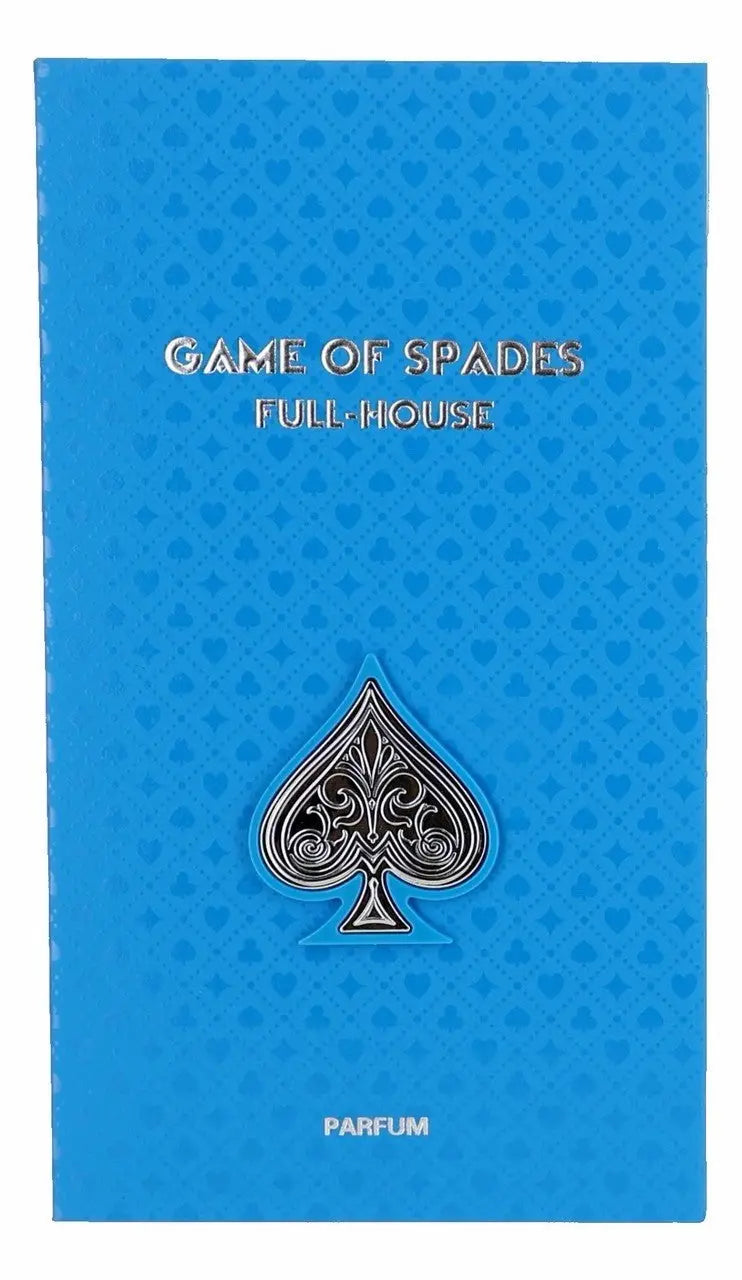 GAME OF SPADES FULL-HOUSE 3.4OZ. EA DA PARFUM SPRAY FOR MEN EDP