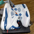 Nike Air Jordan 4 Retro Military Blue (GS) HF4281-141 Size 3.5Y Shoes