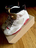 Size 12 Nike Air Jordan Retro VI 6 Retro Hare Grey White True CT8529-062 DS