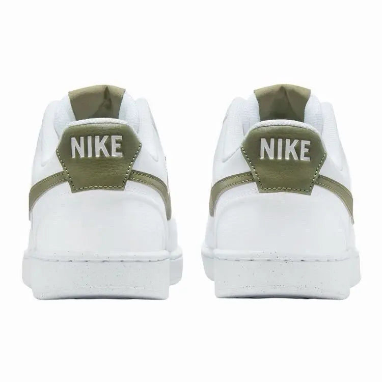 Nike Court Vision Next Nature Low White Medium Olive DH2987-116 Shoes Size 12