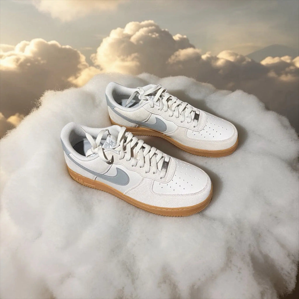 Nike Air Force 1 '07 LV8 Gum Pack Phantom Light Smoke FQ8714-002 Suede Shoes 11