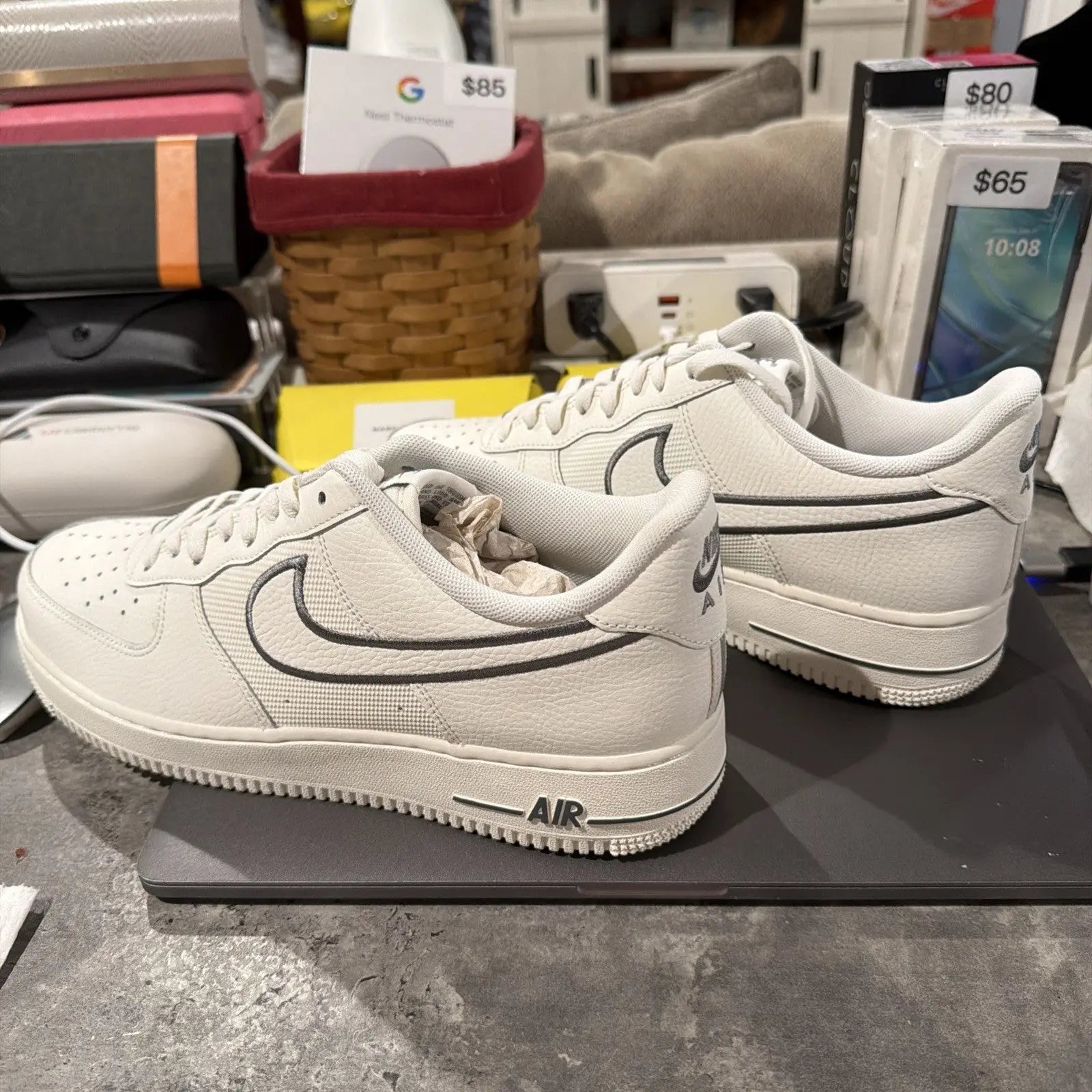 Nike Air Force 1 Low Sail Cool Grey Size 10 Men