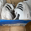 Superstar El I Originals White Black Stripe Size 4K FU7717