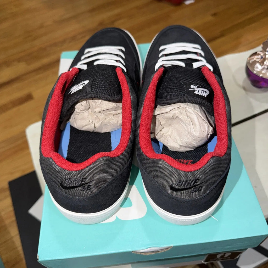 Size 12 - Nike Malor SB Black Gym Red