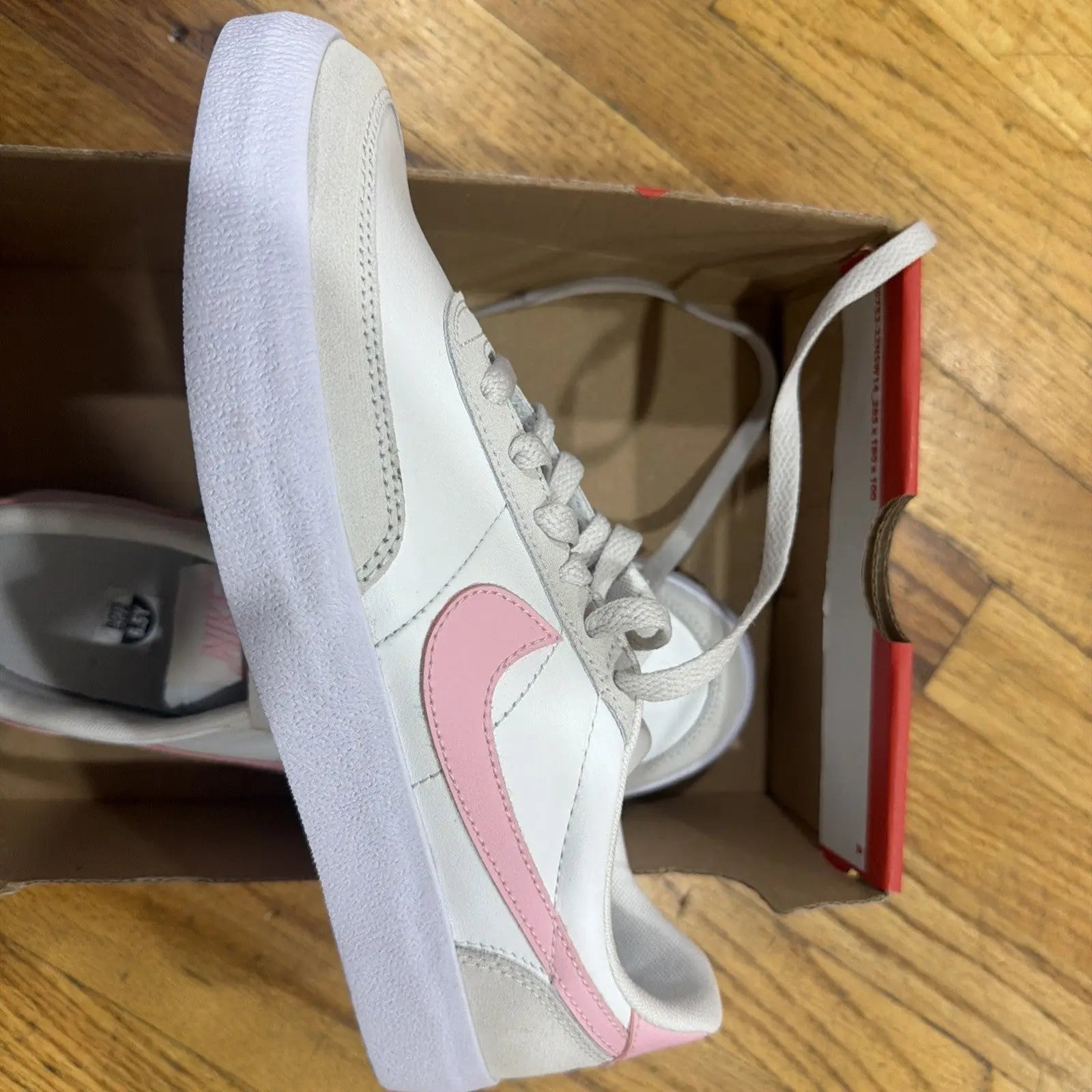 nike killshot 2 GS  Summit White  Medium Soft Pink Size 6.5Y