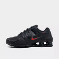 Nike Shox NZ Black Varsity Red Shoes Sneakers Size 9.5 Men