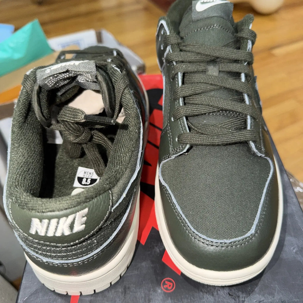 Nike Dunk Low Retro Premium 'Sequoia' DZ2538-300 Men's Size 8.5 Men Shoes