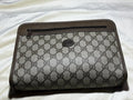 Authentic Gucci Supreme GG Clutch Medium Size Immaculate Condition Looks New