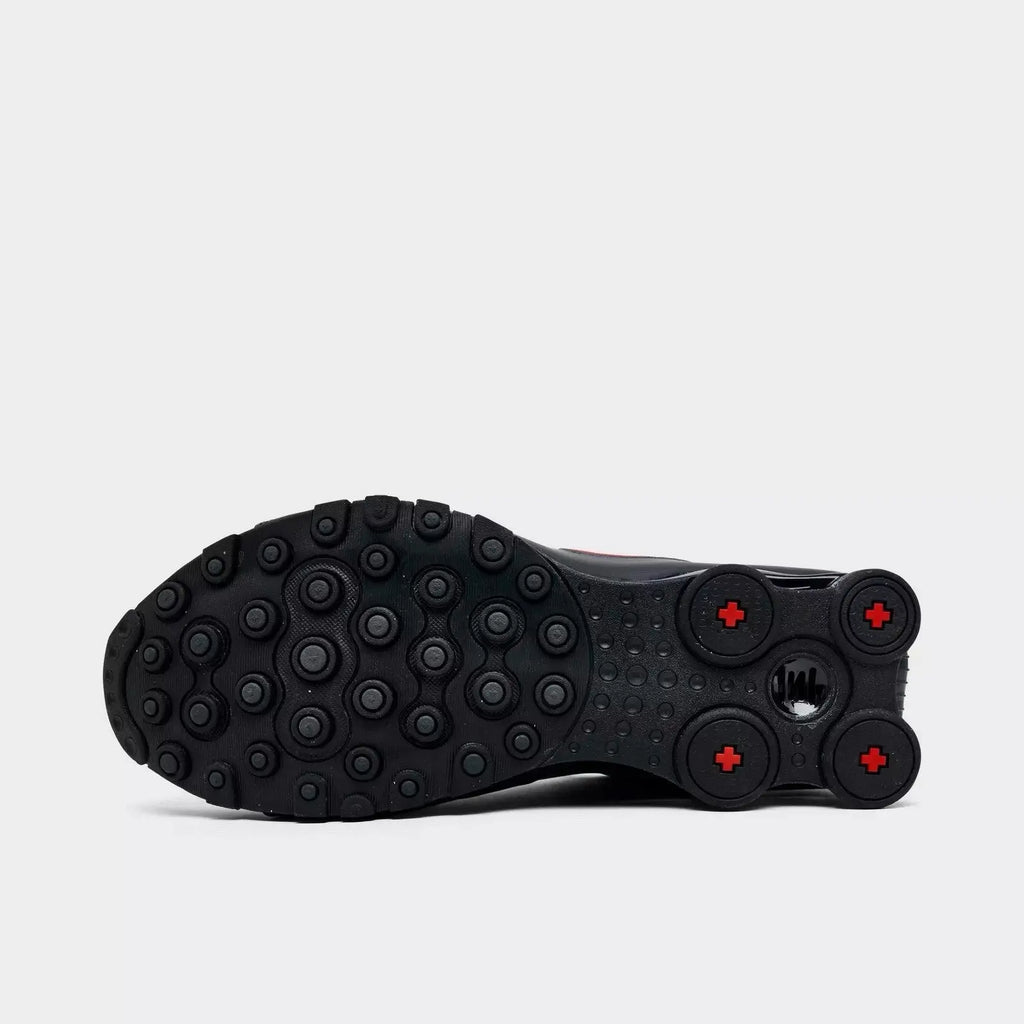 Nike Shox NZ Black Varsity Red Shoes Sneakers Size 9.5 Men