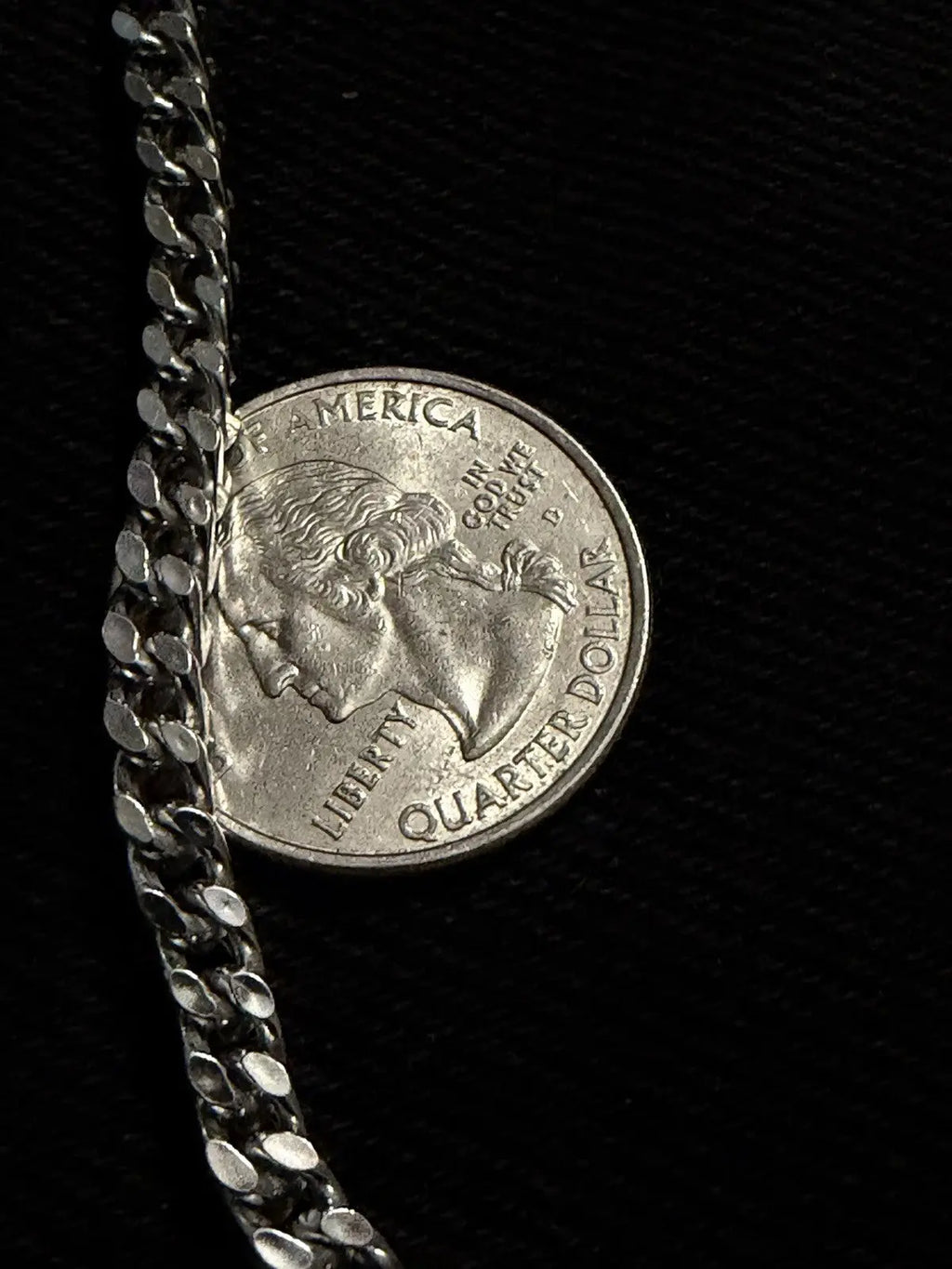 24” 4.4mm 24.5gr 925 SOLID Sterling Silver FRANCO LINK CHAIN Necklace