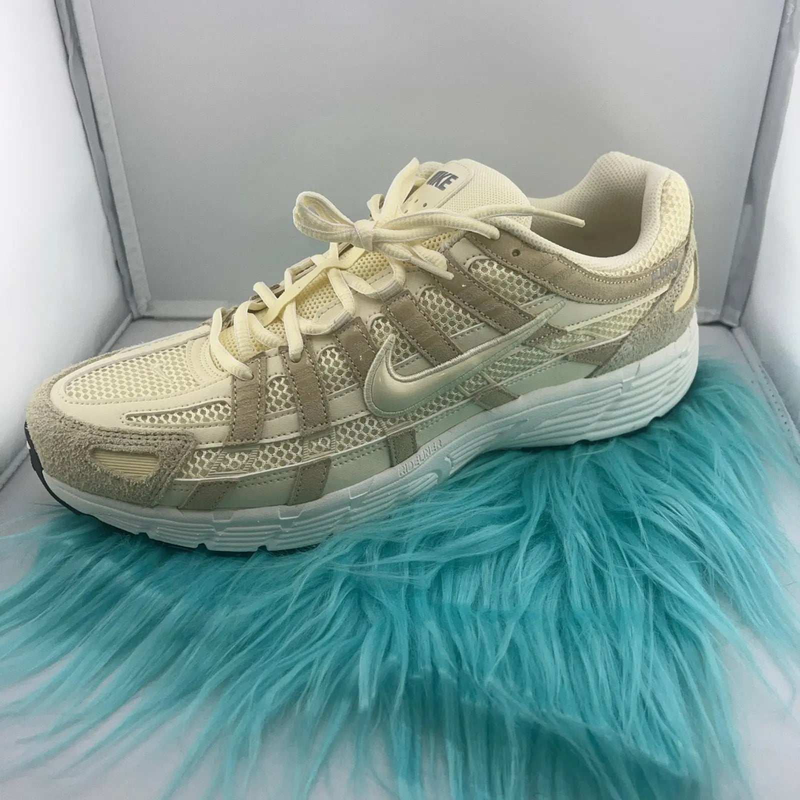 Nike P-6000 SE Alabaster HF0015-700 Yellow Size 13