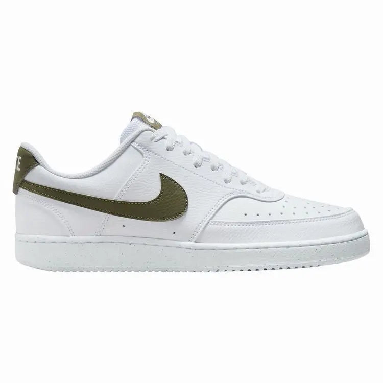 Nike Court Vision Next Nature Low White Medium Olive DH2987-116 Shoes Size 12
