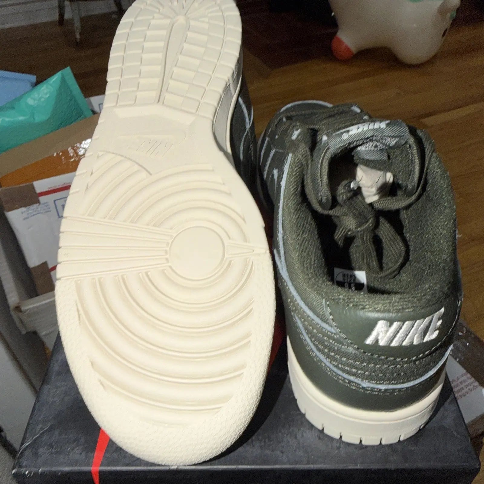 Nike Dunk Low Retro Premium 'Sequoia' DZ2538-300 Men's Size 8.5 Men Shoes