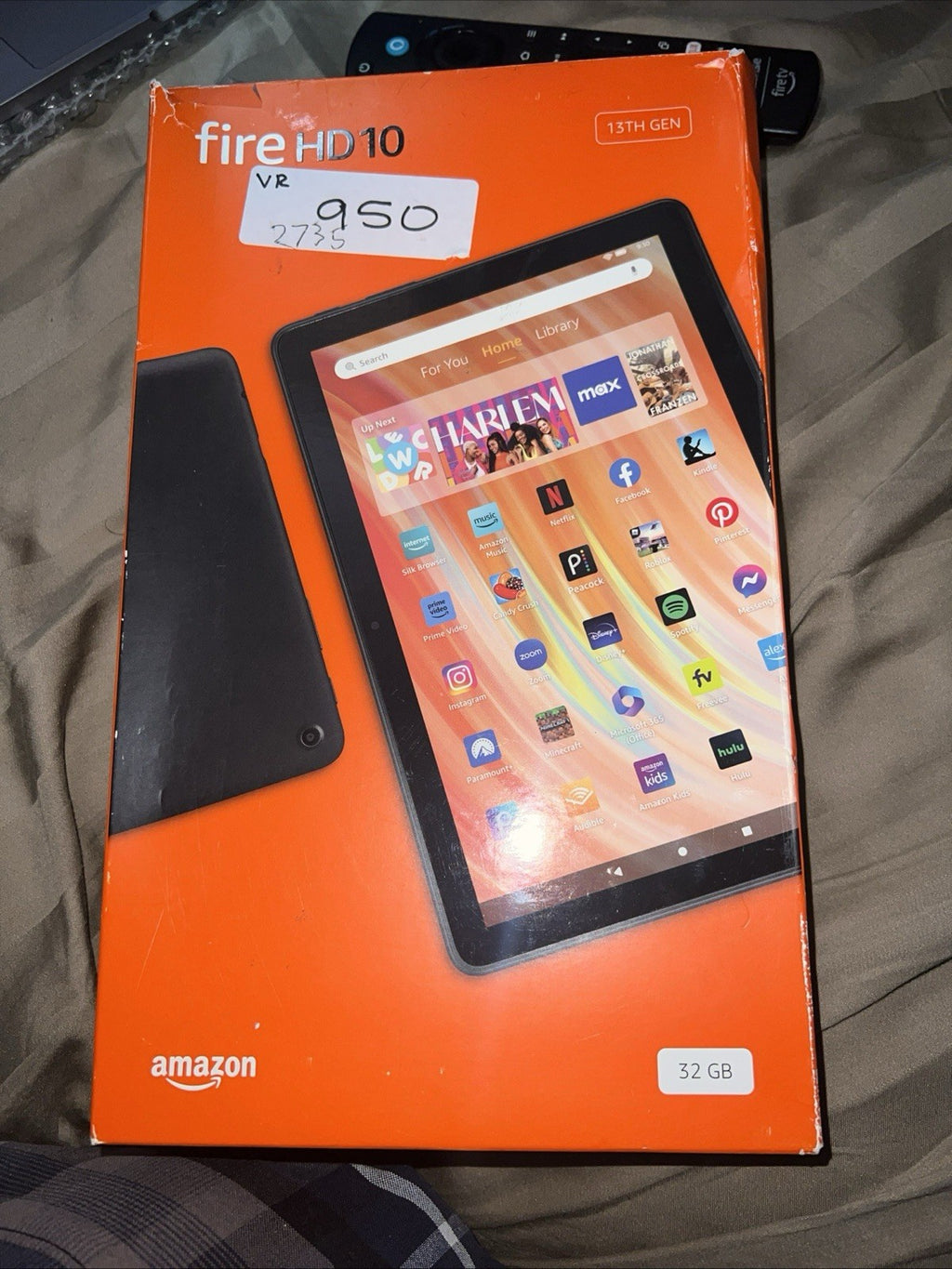 Amazon Fire He 10 Tablet 32 GB13 Th Gen