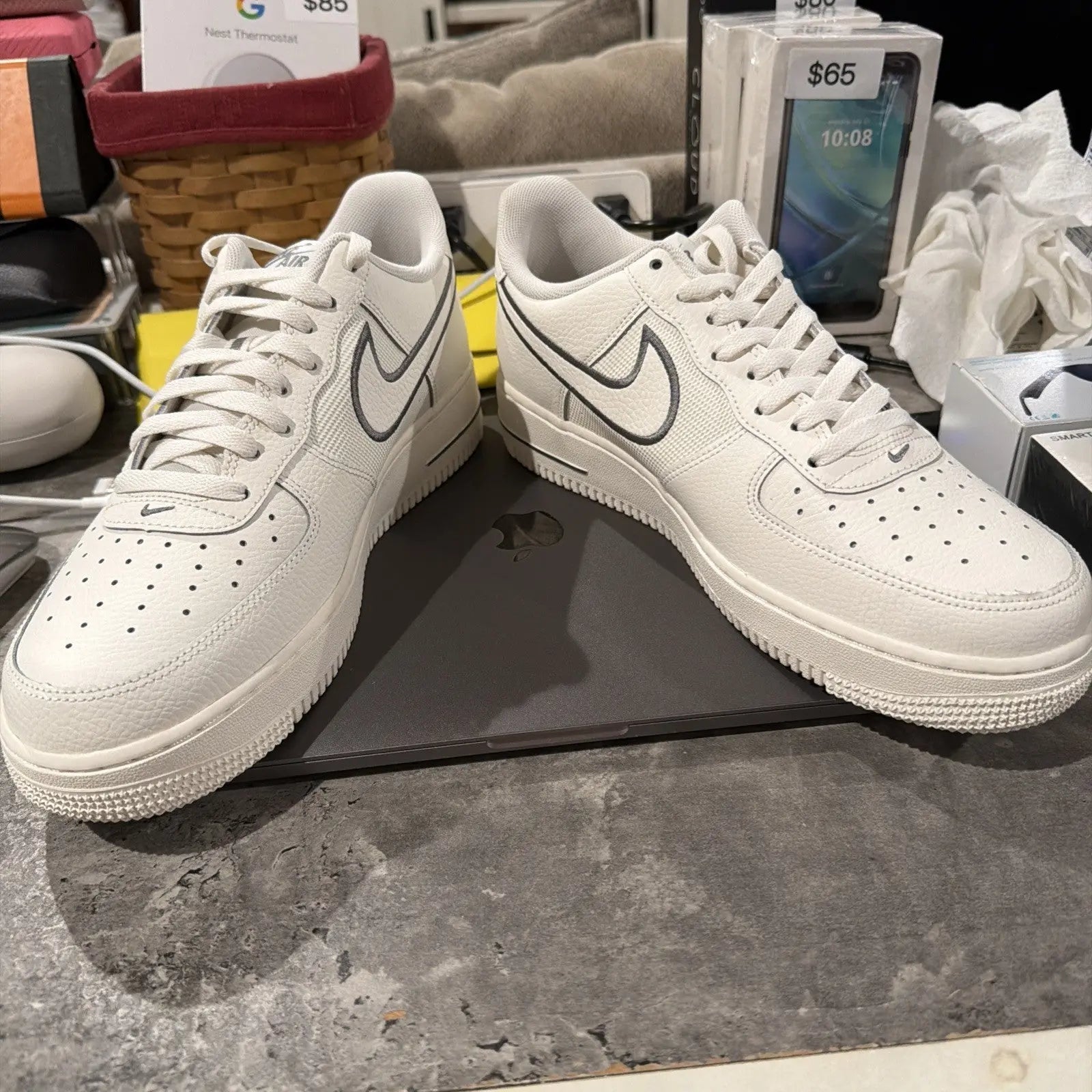 Nike Air Force 1 Low Sail Cool Grey Size 10 Men