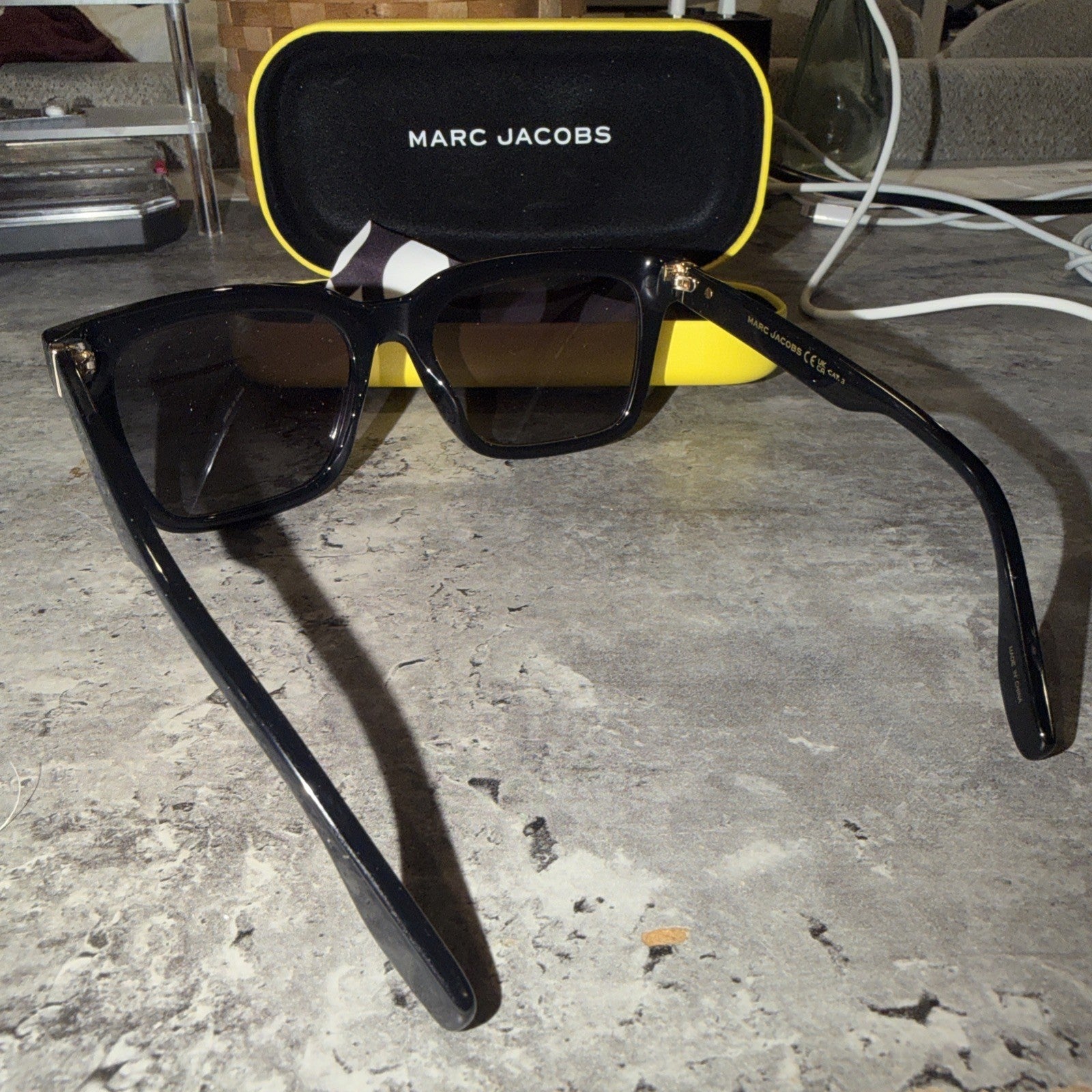 80790 Marc Jacob Black Sunglasses Every Nice And Elegant