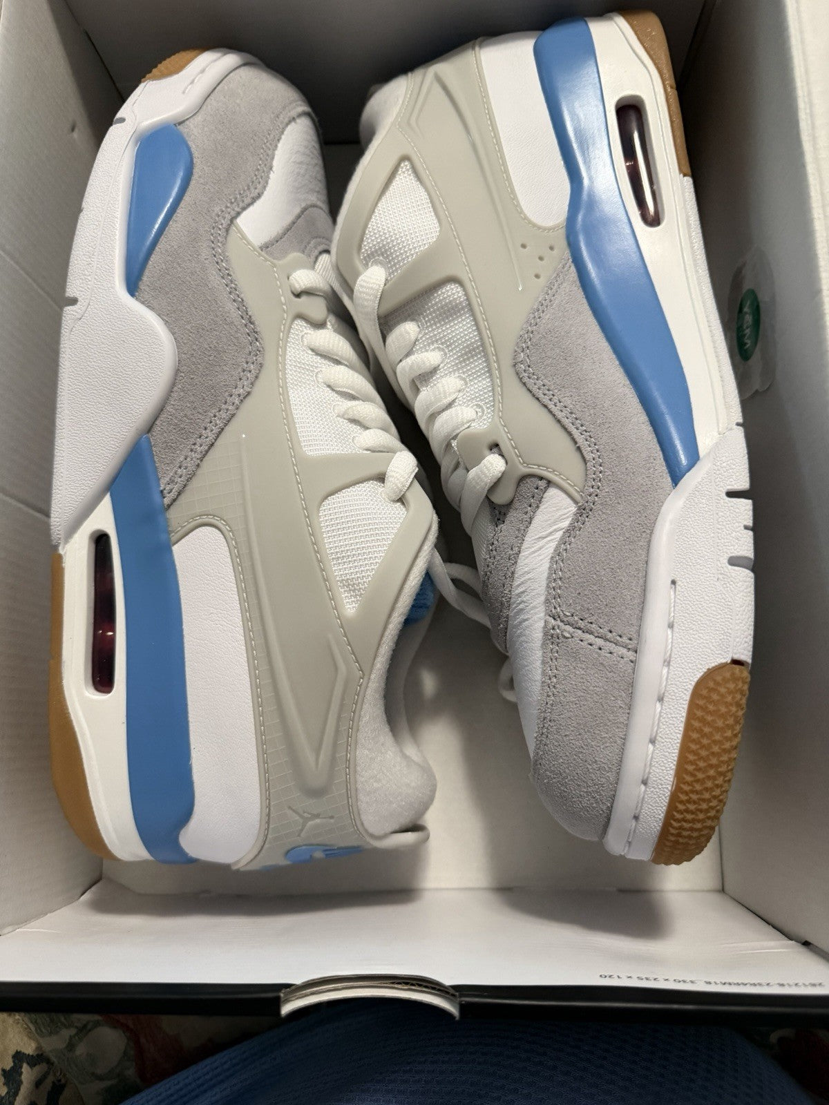 Air Jordan 4 RM University Blue FQ7939 104 Size 10.5 Mens