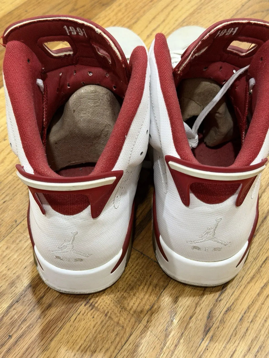 Nike Air Jordan 6 Retro 2015 Maroon Size 13 Men