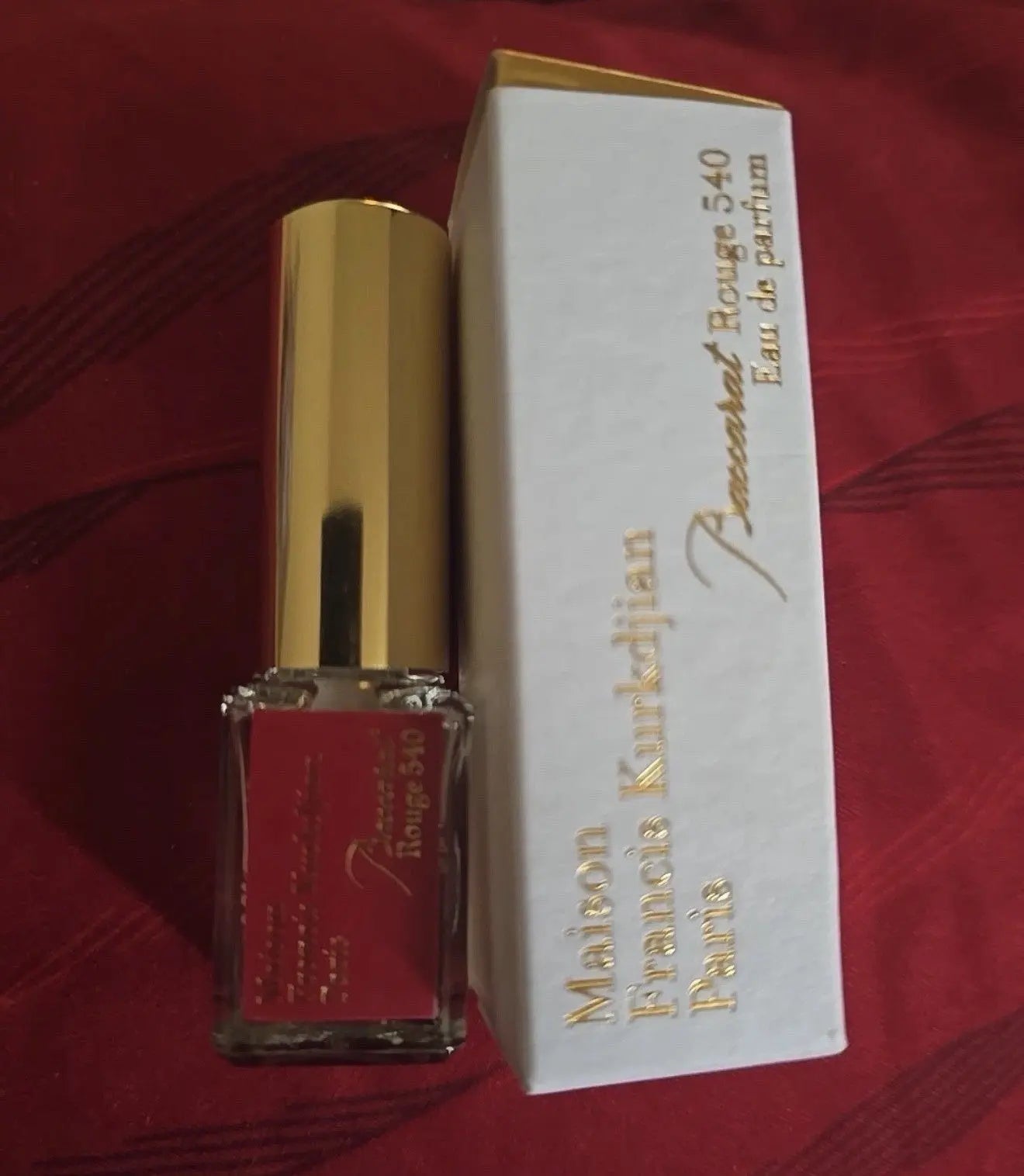 Maison Francis Kurkdjian Baccarat Rouge 540 Eau De Parfum .17 Fl Oz Authentic