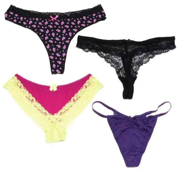 Fancy women underwear thongs and panties sold in 10 and 15 pack so you save more South Bay Deals