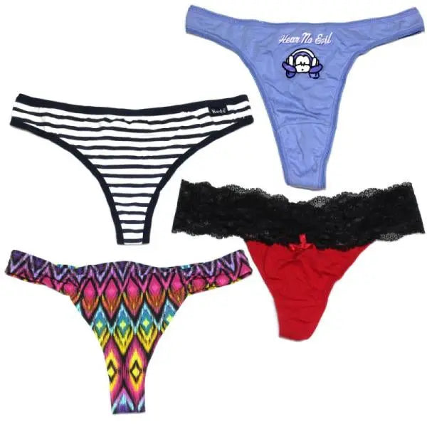 Fancy women underwear thongs and panties sold in 10 and 15 pack so you save more South Bay Deals