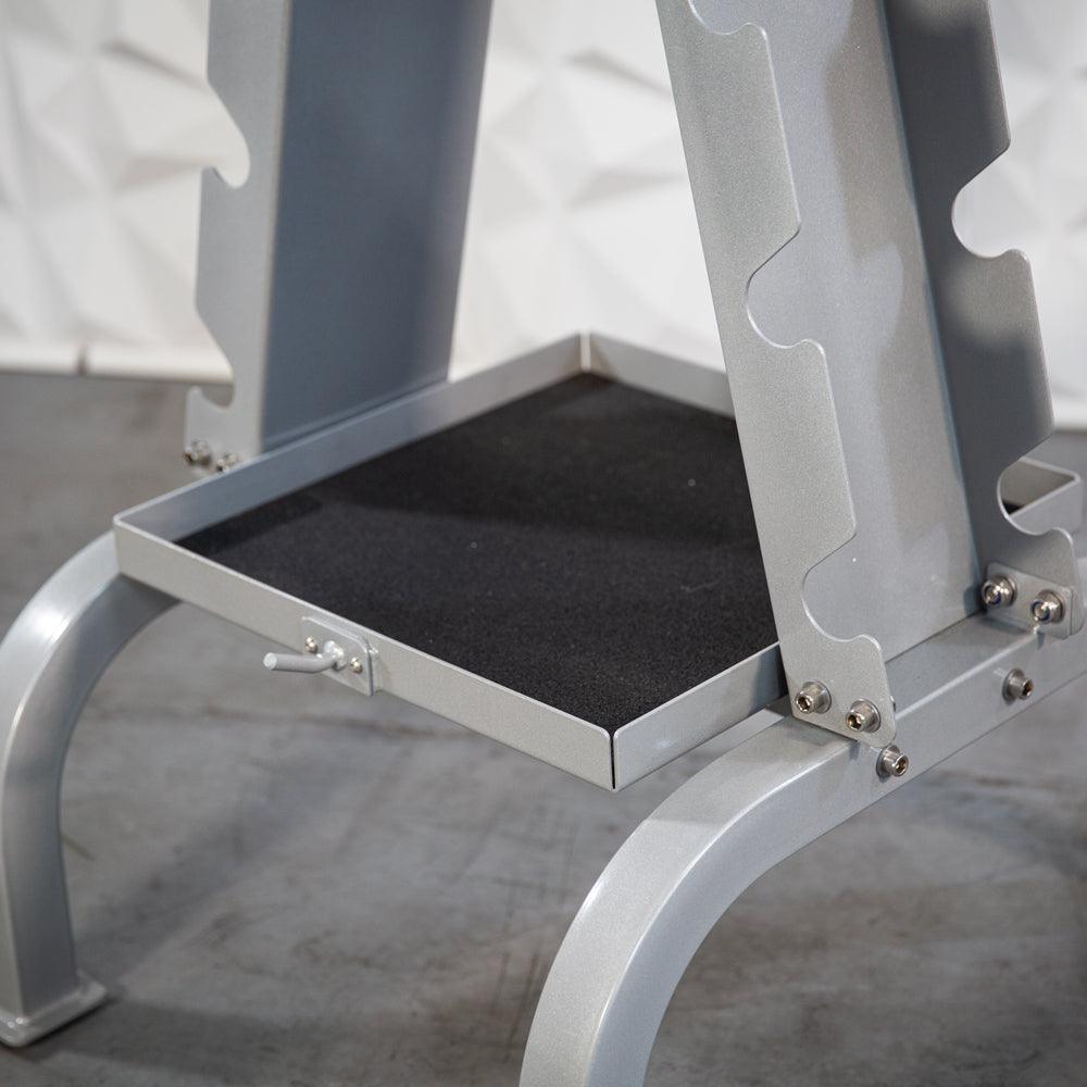 Accessory Rack - Muscle D Fitness - Sturdy Cable Attachment Storage (Rack Only)