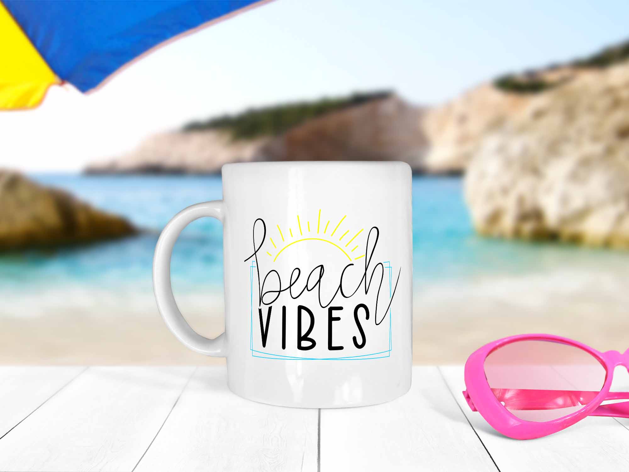 Beach Vibes Coffee Mug
