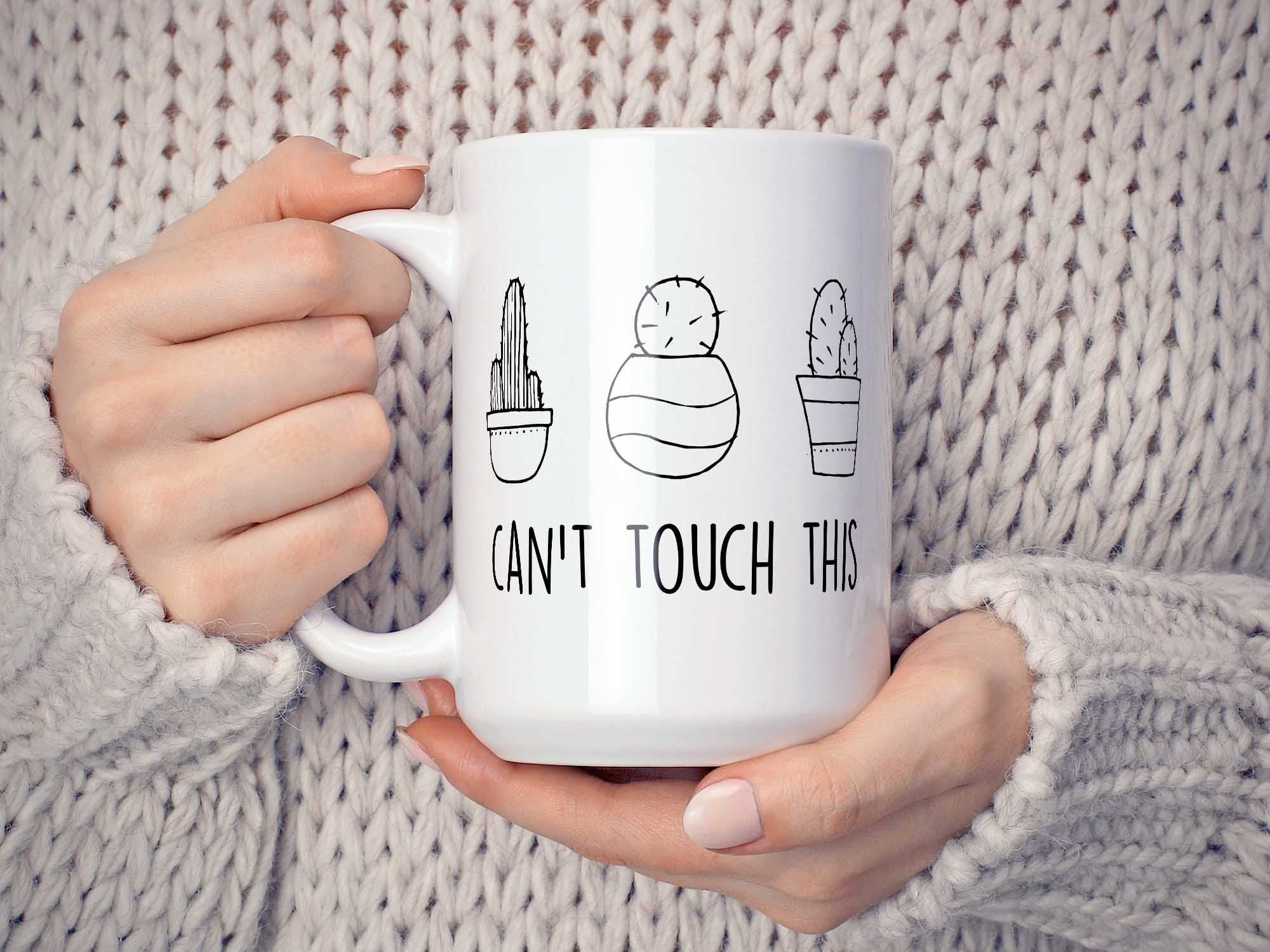 Can't Touch This Cactus Coffee Mug