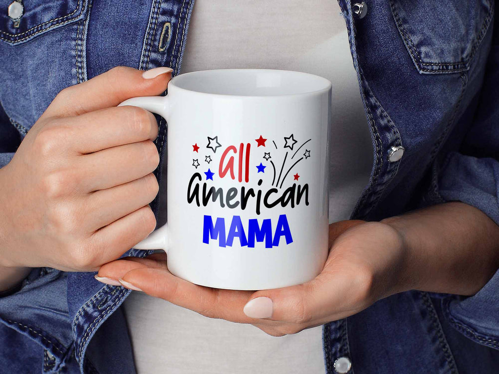 All American Mama Coffee Mug