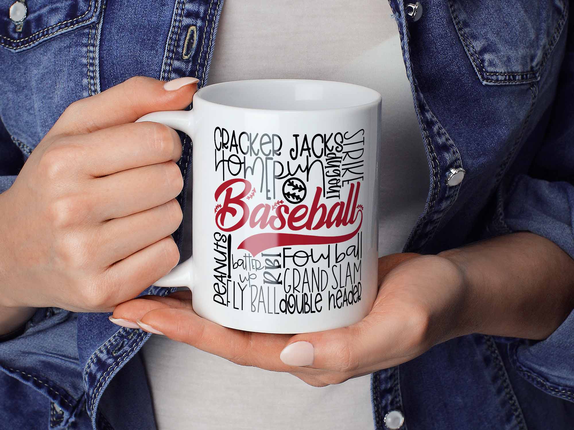 Baseball Subway Art Coffee Mug