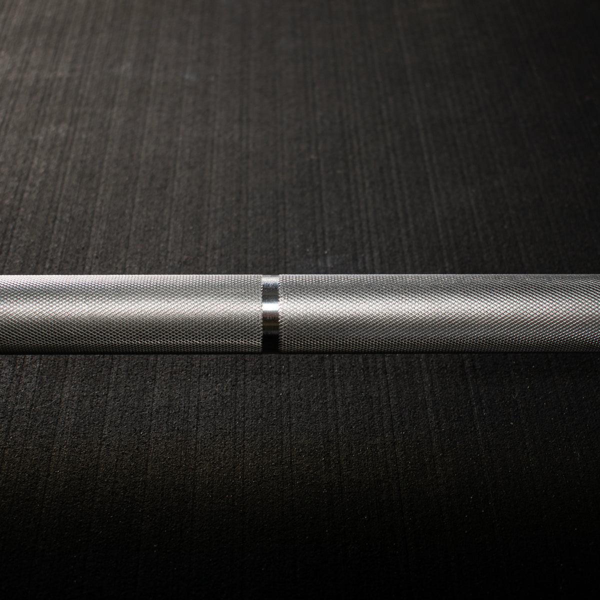 7' Hard Chrome Triple Bearing Olympic Bar - Muscle D Fitness - Precision Performance Grade Knurling