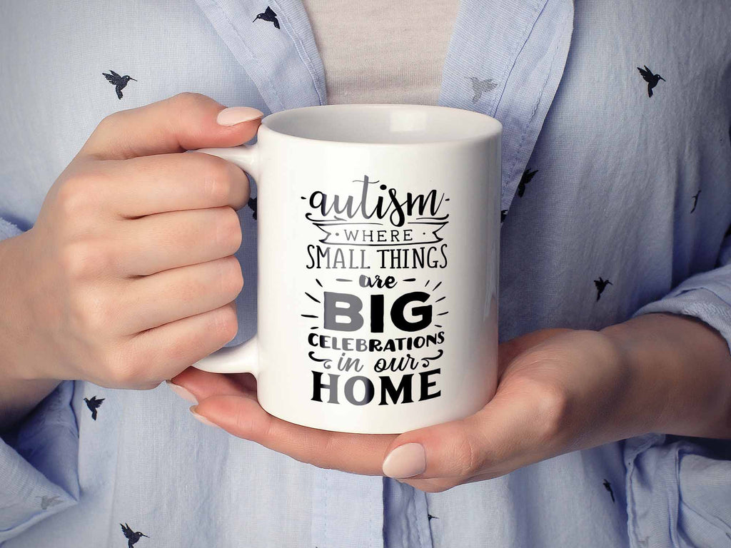 Autism Big Celebrations Coffee Mug