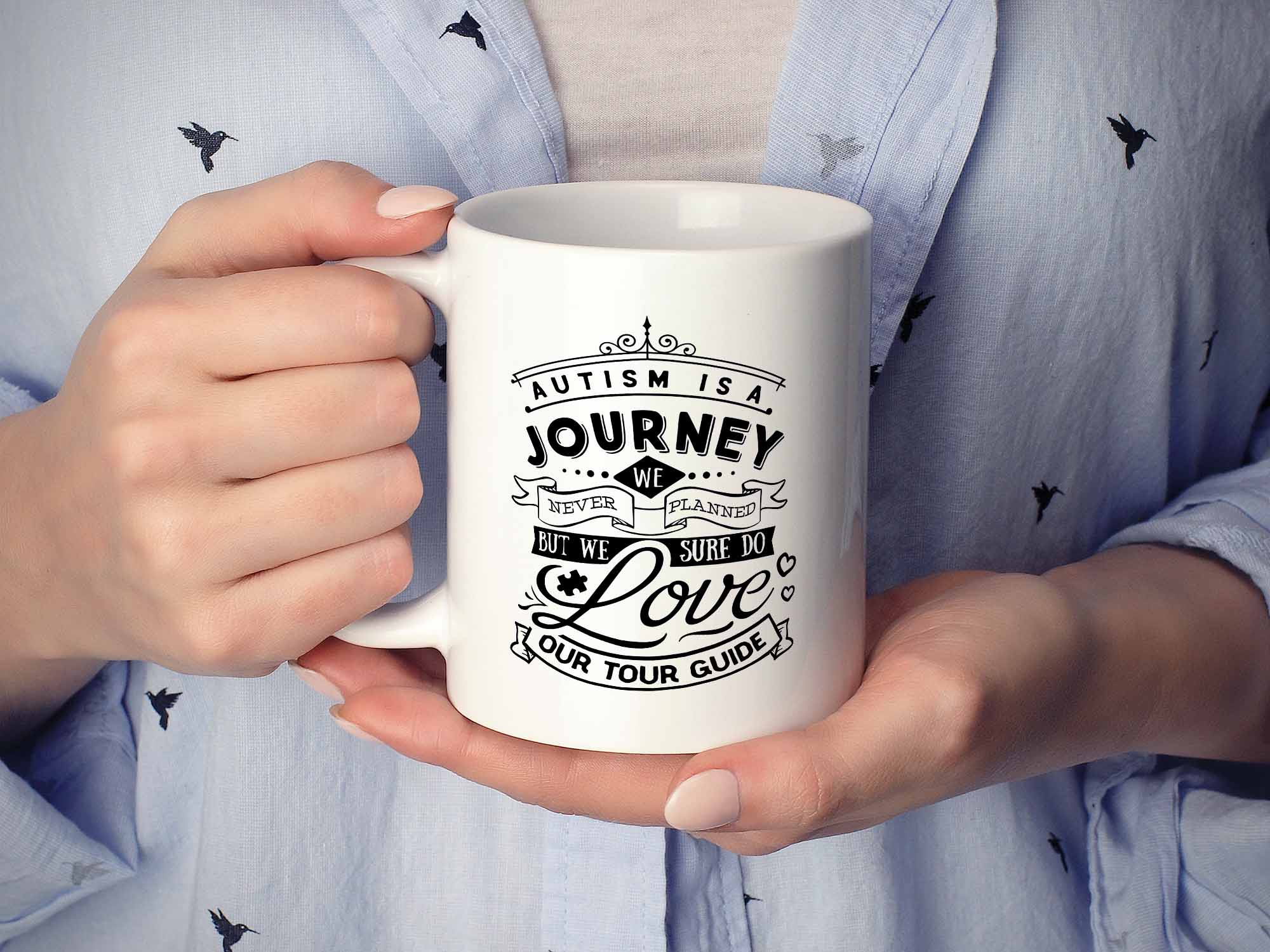 Autism is a Journey Coffee Mug