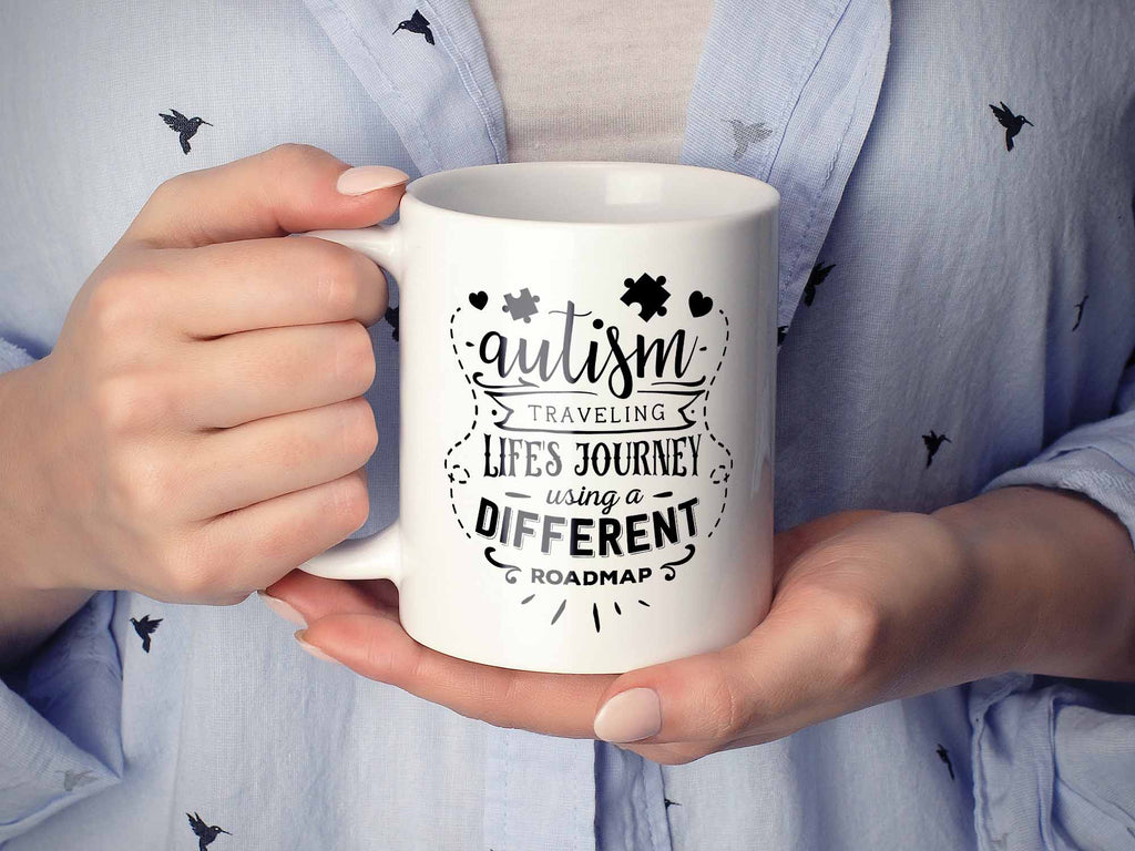 Autism Different Roadmap Coffee Mug
