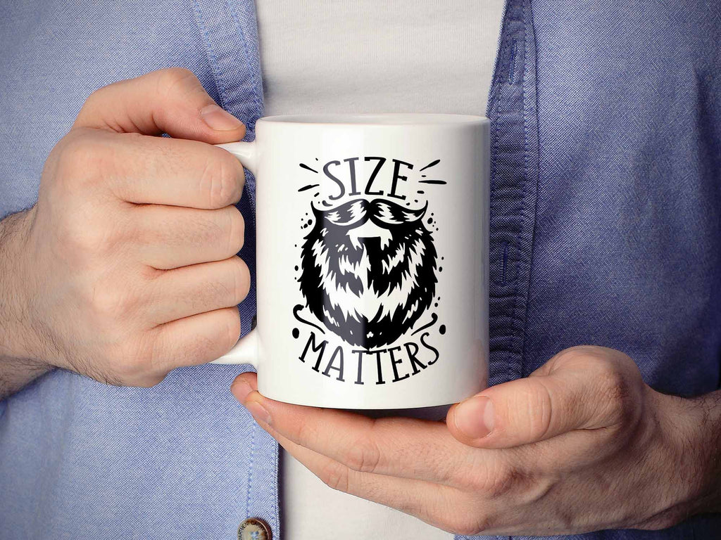 Beard Size Matters Coffee Mug